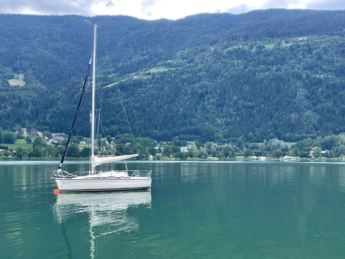 Ferienwohnung Mit Seeblick - Ossiacher See Gerlitzen Sattendorf Екстер'єр фото