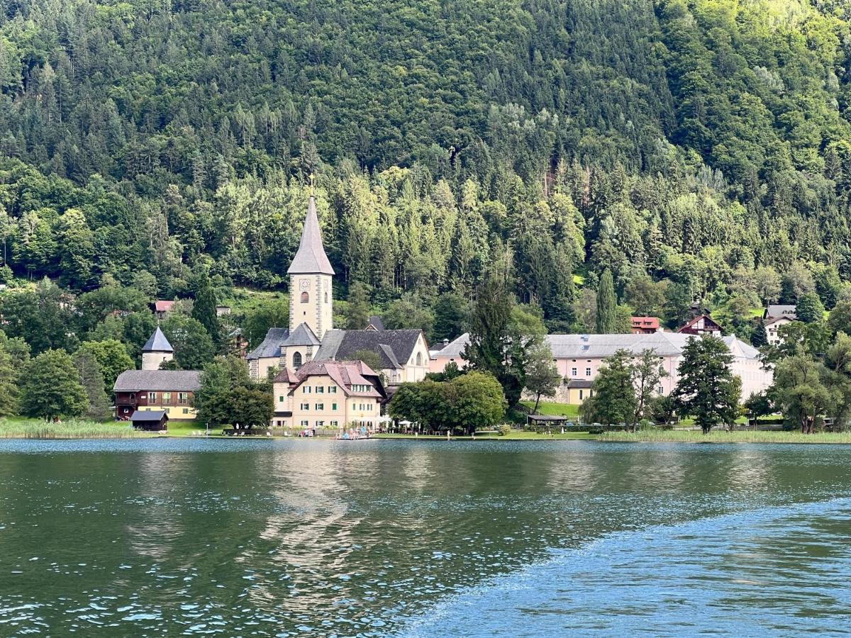 Ferienwohnung Mit Seeblick - Ossiacher See Gerlitzen Sattendorf Екстер'єр фото