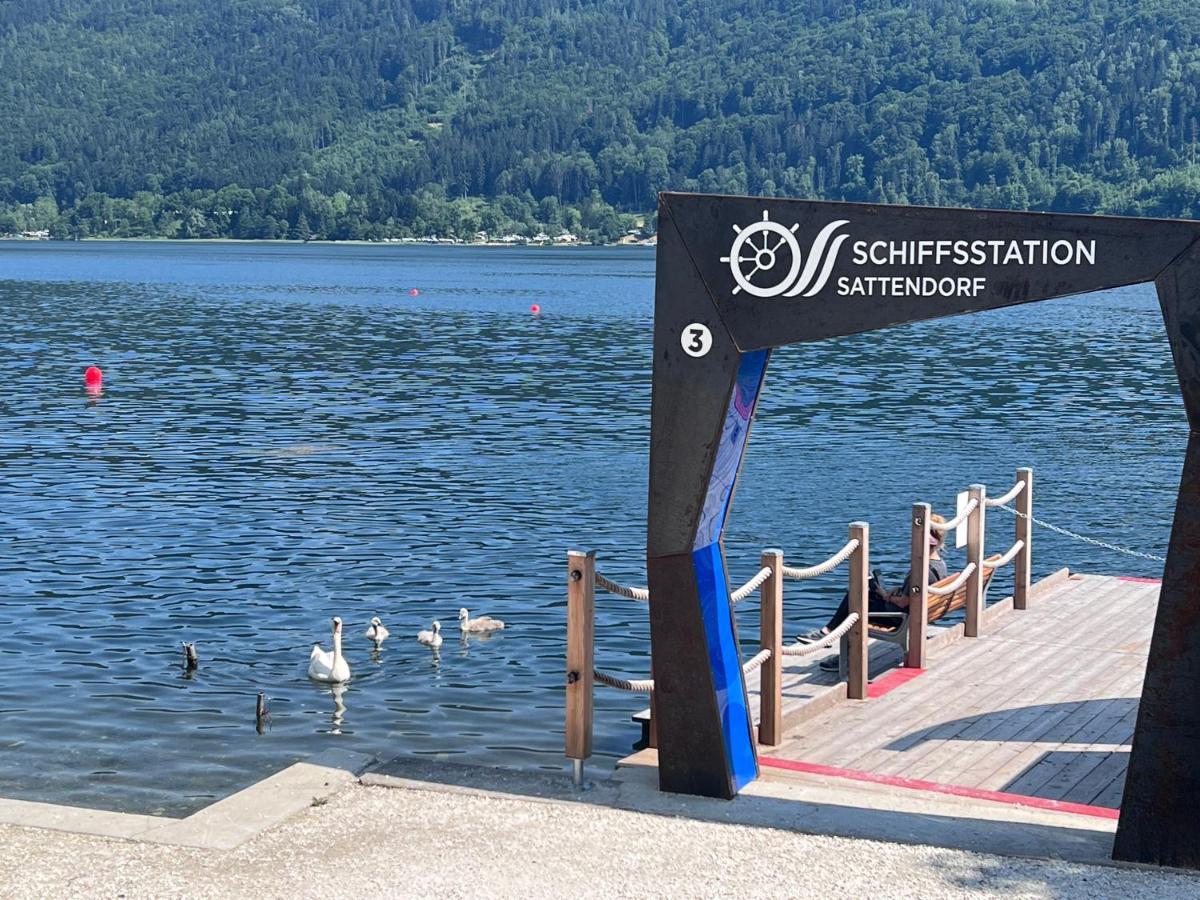 Ferienwohnung Mit Seeblick - Ossiacher See Gerlitzen Sattendorf Екстер'єр фото